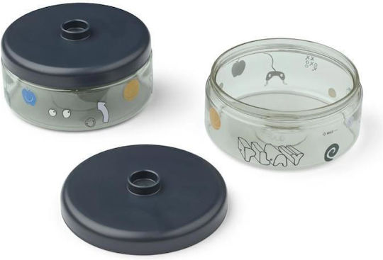 Liewood Dominique Set De Masă Din Plastic Pentru Copii 0.5 Litri Verde