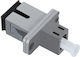 Qoltec Hybrid Lichtwellenleiter-Adapter LC UPC-SC UPC Simplex Multimode