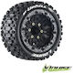 Louise Rc Anvelope Moi St-uphill 2.8 Negre Roți Beadlock 1/10 Stadium Truck 56868