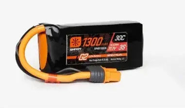 Spektrum Smart Batterie 11.1v 1300mah 3s 30c G2 Lipo Ic3
