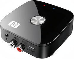 Techstar T68 Bluetooth Audio Receiver Bt 5.3 Nfc Rca L R + Aux 3.5mm Usb U-disk Ir Remote Hifi 10m Black Techstar T68 Bluetooth Audio Receiver Bt 5.3 Nfc Rca L R + Aux 3.5mm Usb U-disk Ir Remote Hifi 10m Black