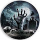 Papierplatten Friedhof Tote Zombie Halloween Geburtstag 23cm 6 Stück