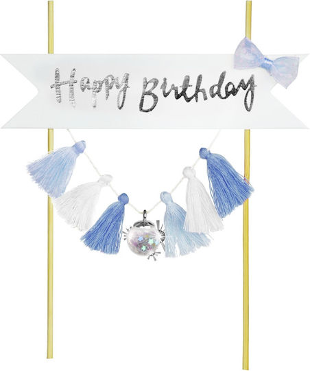 Happy Birthday Cake Decoration Tassels 1 Pc
