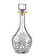 Novaker Oasis Crystal Decanter with Stopper Gold 1000ml KM15