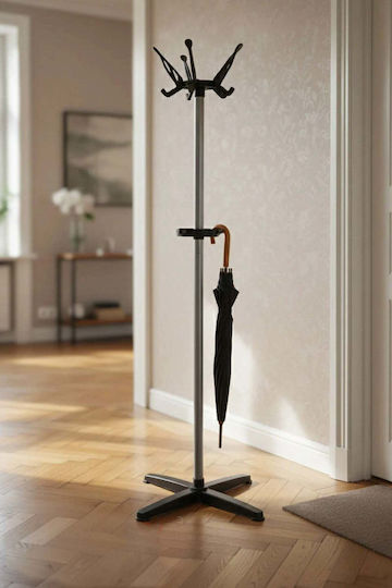 SteweHome Cuier Pom Metalic Negru