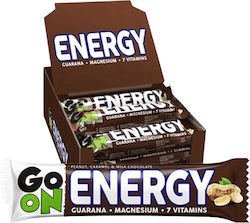 Go On Nutrition Protein Bars with Peanut-caramel Flavour 24x45gr Go On Nutrition Protein Bars with Peanut-caramel Flavour 24x45gr