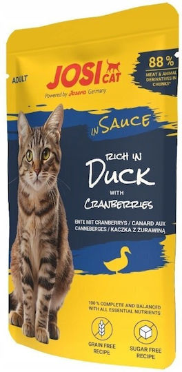 Josera Wet Cat Food with Duck 28x85gr