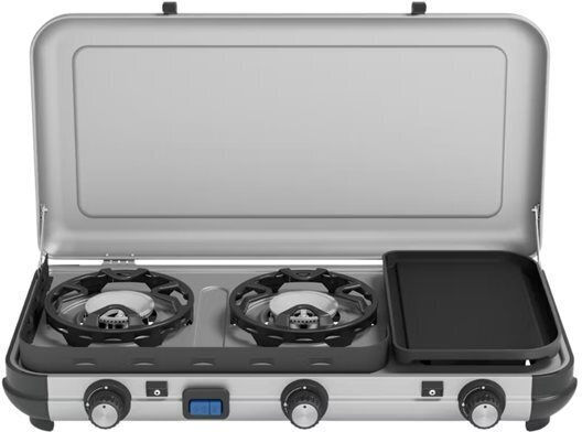 Campingaz Cooking Stove Camping Kitchen 2 Multi-cook 2197176 Silver