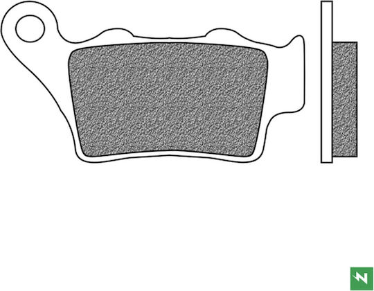 Newfren Rear Brake Pads Kh208 213 Touring Sinter