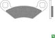 Newfren Brake Pads Front Rear Kh159 Polaris Atv Sinter