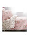 Vesta Home Сет Единични Спални Комплекти с Ластик Памучни Leopard 100x200cm