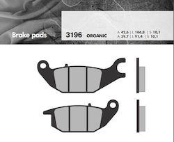 Brenta Brake Pads Kh343 Honda Monkey 125 '19 Cbr 125 04-10 Xl 125 V Varadero 01-11 Yamaha Yzf 150 14 Tricity 125 '14 Cf Moto 125 Papio '17 Rear Organic