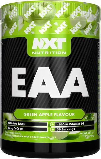 Nxt Nutrition EAAs 50mg 1000iu 360gr 400ml Green Apple