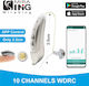 Mirasing Sf101r Ψηφιακό Ακουστικό Βαρηκοΐας Bluetooth Ρυθμιζόμενο Μέσω App 10 Κανάλια Δεξί Αυτί