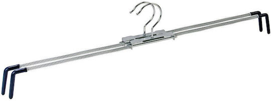 Wenko Clothes Hanger for Pants Metallic Silver 10150211100 2 Pieces