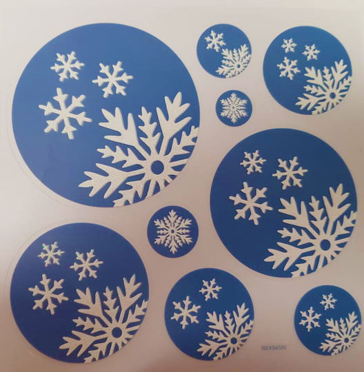Christmas Wall Decoration Stickers Baubles