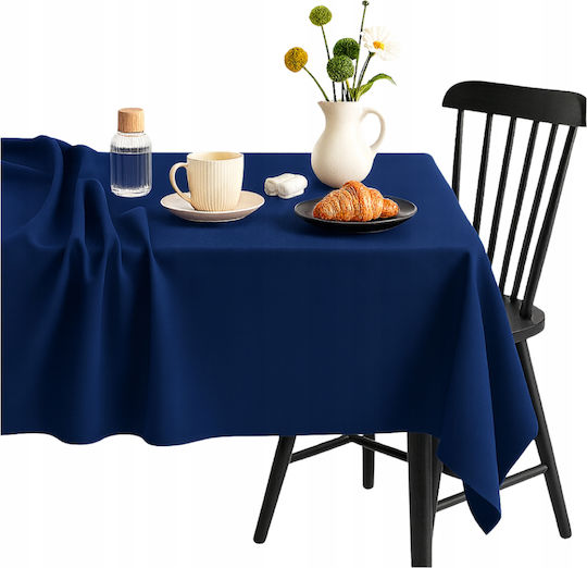 Now Art Τραπεζομάντηλο Navy Blue 145x220εκ.