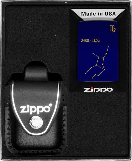 Zippo Brichetă Rezistentă la Vânt cu Flacără în Culoare Bej