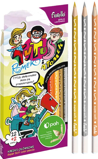 Fiorello Super Soft 12 Mehrfarbige Buntstifte