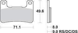 Sbs Brake Pads Kh379 Racing Dual Carbon Black Color Fits Suzuki Gsx-r 600 750 1000 1300 Front Sbs Brake Pads Kh379 Racing Dual Carbon Black Color Fits Suzuki Gsx-r 600 750 1000 1300 Front