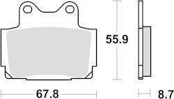 Trw Tampoane De Frână Zf Kh104 Organice Yamaha Tzr 125 88-92 Fzs 600 98-03 Srx 600 86-95 Xj 600 Diversion 92-03 Față Spate Trw Tampoane De Frână Zf Kh104 Organice Yamaha Tzr 125 88-92 Fzs 600 98-03 Srx 600 86-95 Xj 600 Diversion 92-03 Față Spate