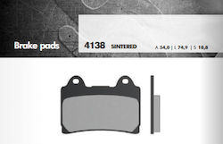 Brenta Brake Pads Kh160 Metallic Sintered Gold Front Tdm '96-01 V-max '93-03 Fj1200 '91-95 Ft 4138