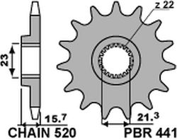 Pbr Vorderes Ritzel Jtf577 14 Yamaha XT 600 XTZ 660 Stahl Langlebig Pbr Vorderes Ritzel Jtf577 14 Yamaha XT 600 XTZ 660 Stahl Langlebig