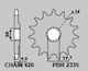 Pbr Jtr1798 47 Pinion Spate Yamaha Yz 65 Oțel Durabil Puternic