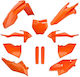 Set Kit Plastic Polisport Ktm Sx Sxf Xc 16 18 Portocaliu Durabil