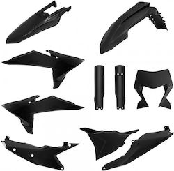 Polisport Plastic Kit Ktm Exc Xc 26 Black Durable Polisport Plastic Kit Ktm Exc Xc 26 Black Durable