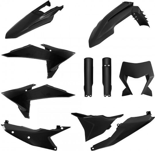 Polisport Plastic Kit Ktm Exc Xc 26 Black Durable