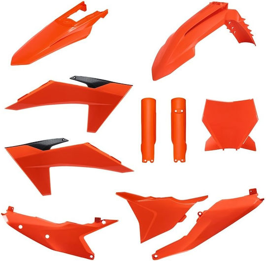 Polisport Plastic Kit Polisport Ktm Sx Sxf Xc 23 24 Orange Durable