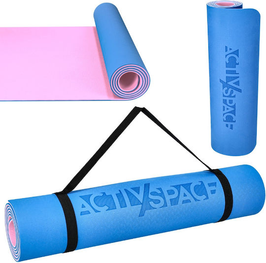 Activ Space Saltea de Gimnastică Yoga Roz (183x61cm)