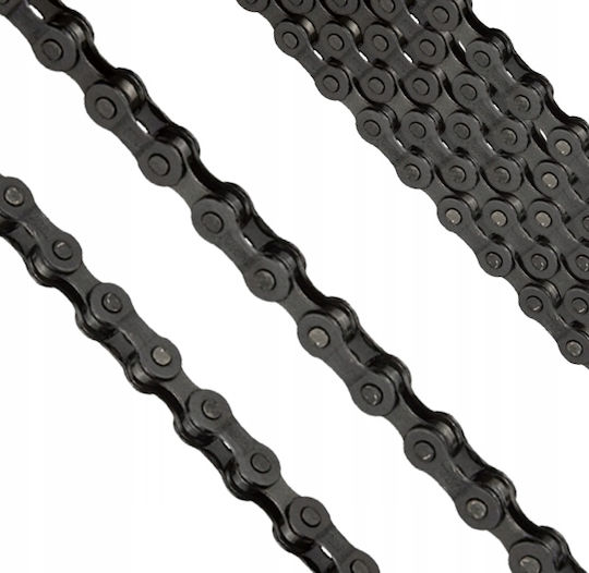Taya Chain Αλυσίδα Ποδηλάτου 7 Ταχυτήτων 116L Πορτοκαλί