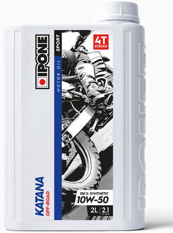 Ipone Katana Oil 10w50 2l Off Road Ma2 Ester Synthetic Cross Enduro