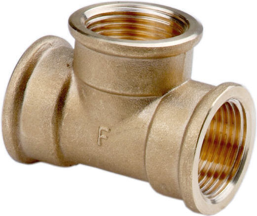 Ferro Женска Месингова Връзка За Тръба 3/8"
