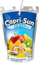 Capri Sun Χυμός Multivitamin Χωρίς Προσθήκη Ζάχαρης 200ml 10τμχ