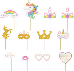 Photo Props Unicorn Birthday Photo Booth