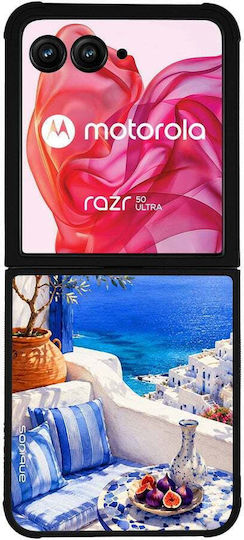 Sonique Greek Island Muse Series Motorola Motorola Razr 50 Ultra Aegean View Case