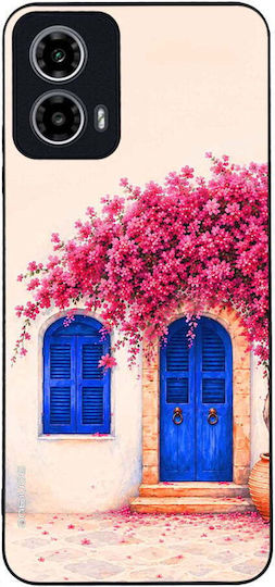 Husă Sonique Greek Island Muse Series Motorola Moto G34 5G Roz Bugambilia