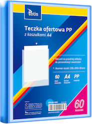 Pp Presentation Folder 60 Sleeves A4 Blue Pp Presentation Folder 60 Sleeves A4 Blue