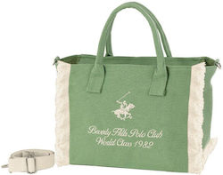 Beverly Hills Polo Club Πετσετέ Τσάντα Θαλάσσης Πράσινη Beverly Hills Polo Club Πετσετέ Τσάντα Θαλάσσης Πράσινη