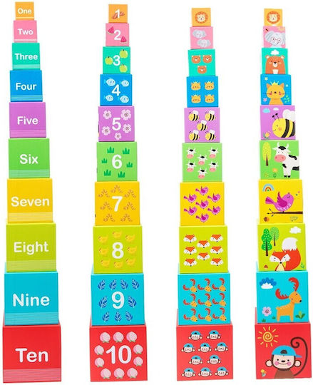 Alista Home Jucărie de Stivuire pentru 3+ Luni