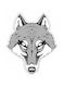 Wolfess Mask 26x29 Cm 1 Pc