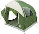 vidaXL Camping Tent Car Green 239x210x210cm