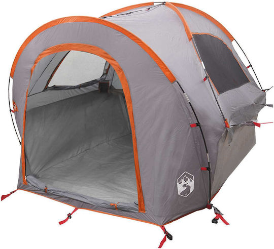 vidaXL Summer Camping Tunnel Car Tent Orange 200x170x170cm