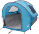 vidaXL Summer Camping Tunnel Car Tent Blue 200x...