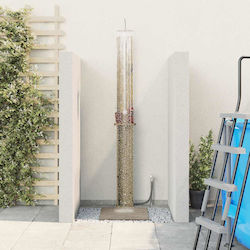 vidaXL Pool Shower Brown vidaXL Pool Shower Brown