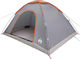 vidaXL Summer Camping Igloo Tent Grey 335x275x1...