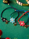 The Gem Stories Women's Lucky Charm Bracelet Made of Cord